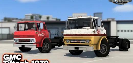 GMC Tiltcab 1970 Truck + Interior v1.0