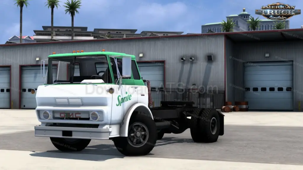 GMC Tiltcab 1970 Truck + Interior v1.02
