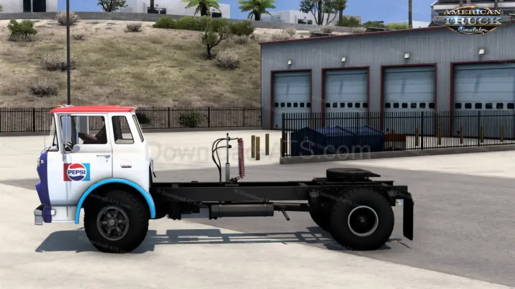 GMC Tiltcab 1970 Truck + Interior v1.04