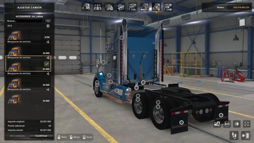 Kenworth T680 2014 Accesories Pack v1.13