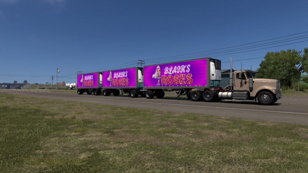 Roses Traffic Trailer Skins 1.0 3