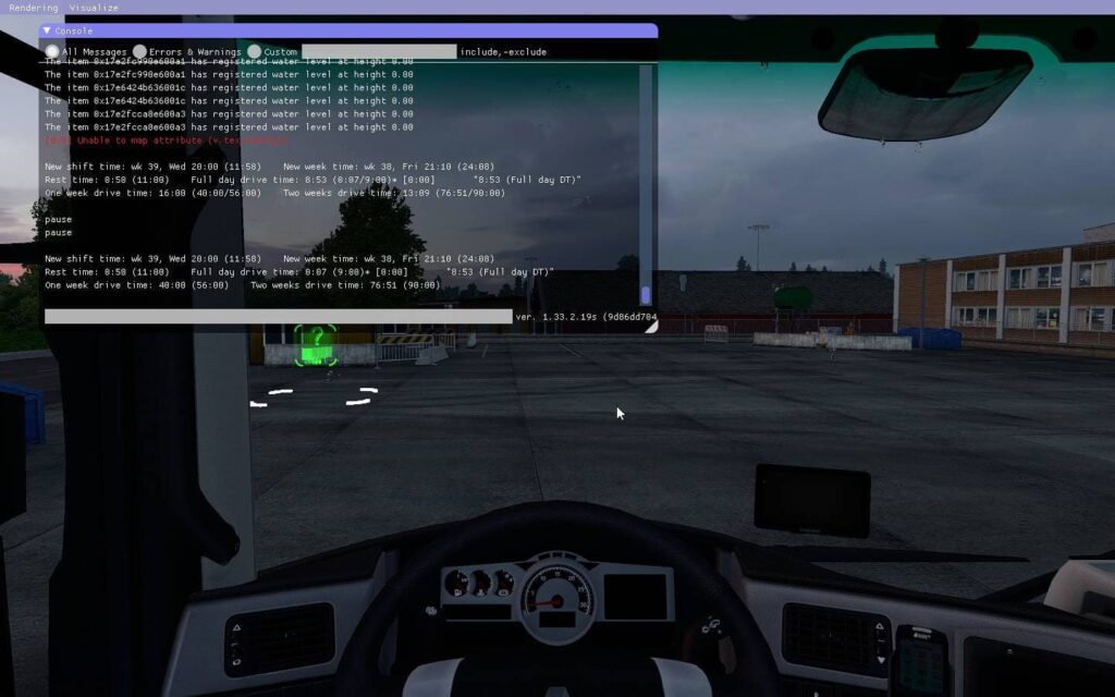 Simple Tachograph for ETS2 ATS v1.8.2