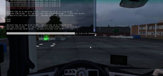 Simple Tachograph for ETS2 ATS v1.8.2