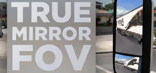 True Mirror FOV for ATS 1.58