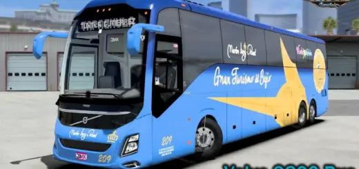 Bus Volvo 9800 + Interior v1.7