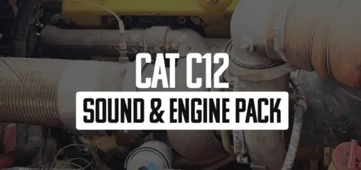 CAT C12 Sound & Engine Pack v1.0.2