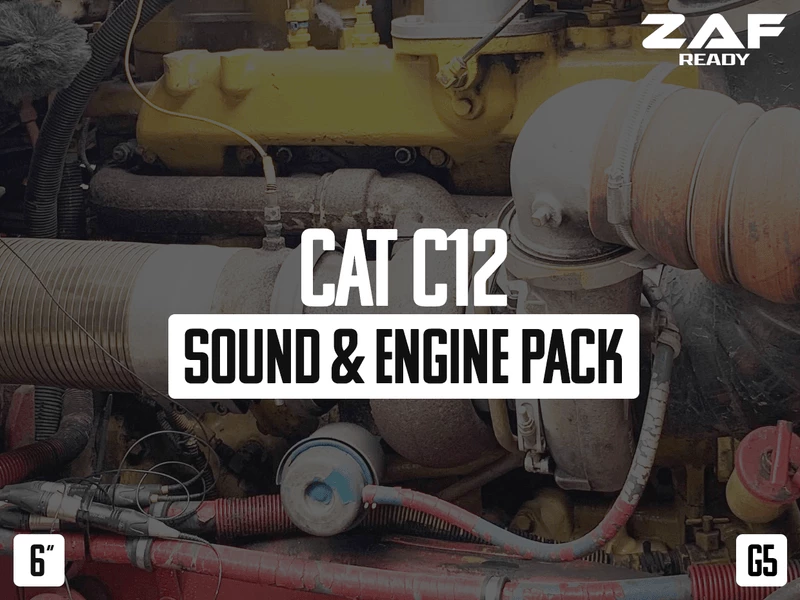 CAT C12 Sound & Engine Pack v1.0.2
