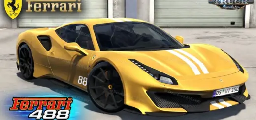 Ferrari 488 2023 + Interior v1.0