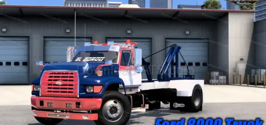 Ford 8000 Truck + Interior