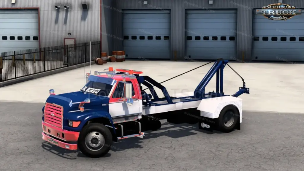 Ford 8000 Truck + Interior3