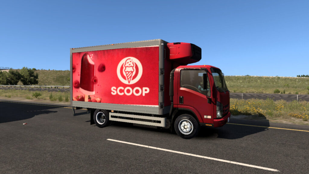 Ice Cream Traffic Truck2
