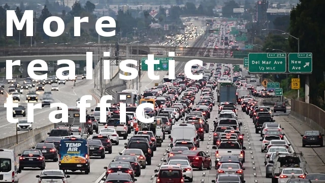 More realistic traffic v5.2