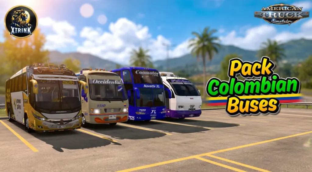 Pack Colombian Buses