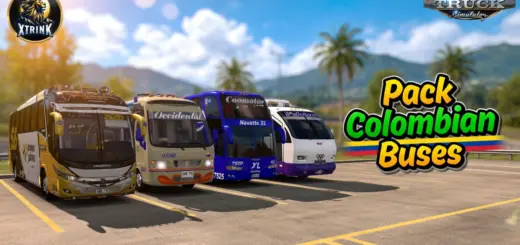 Pack Colombian Buses