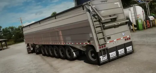 Titan Unibody Hopper Trailer