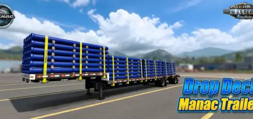 Drop Deck Manac Trailer