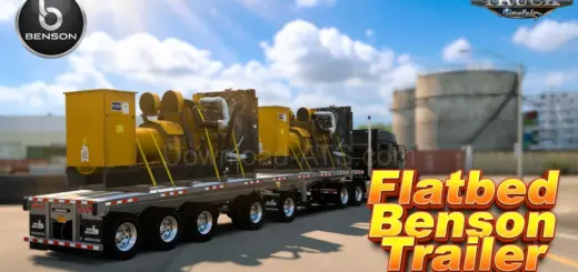 Flatbed Benson Trailer