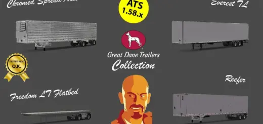 GREAT DANE TRAILERS COLLECTION v3.0 ATS 1.58