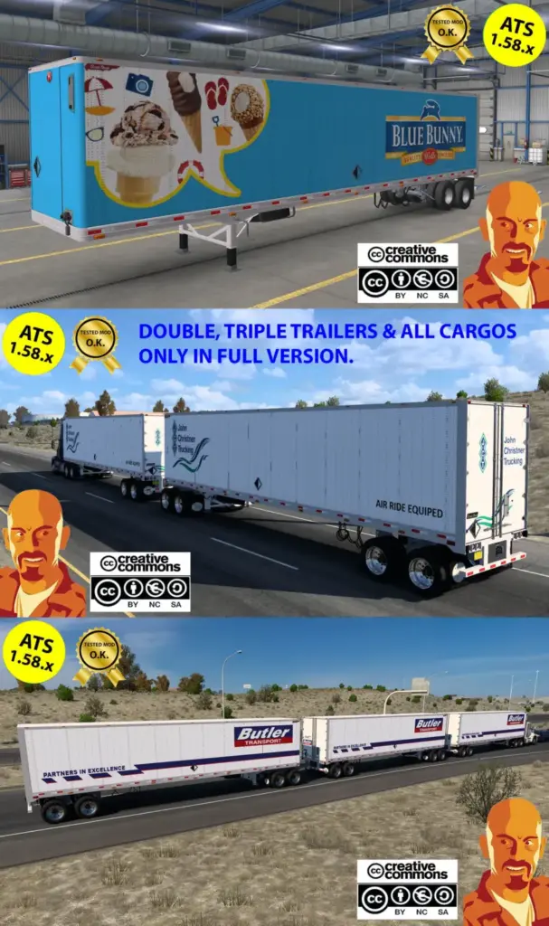 GREAT DANE TRAILERS COLLECTION v3.0 ATS 1.583