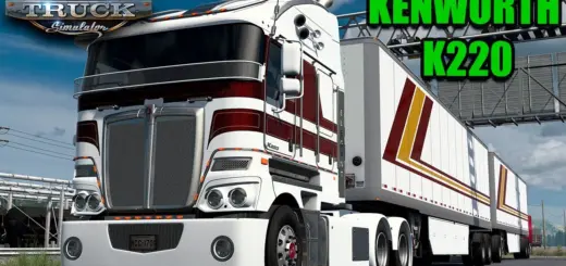 Kenworth K220 + interior v1.6
