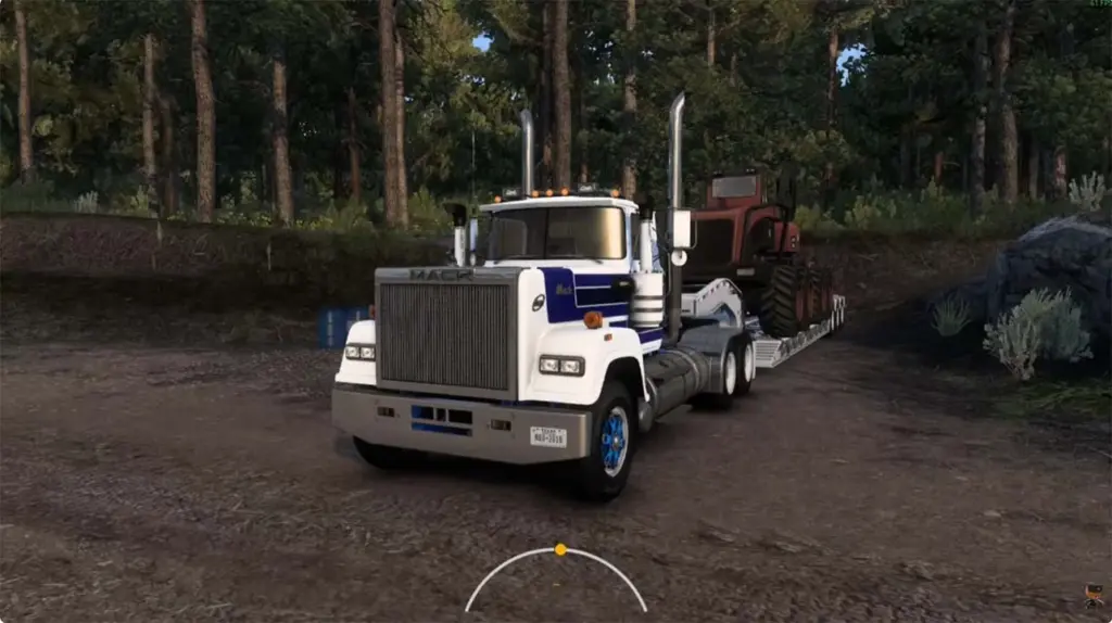 Mack E9 V8 Straight pipe sound v1.0.1