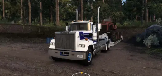 Mack E9 V8 Straight pipe sound v1.0.1