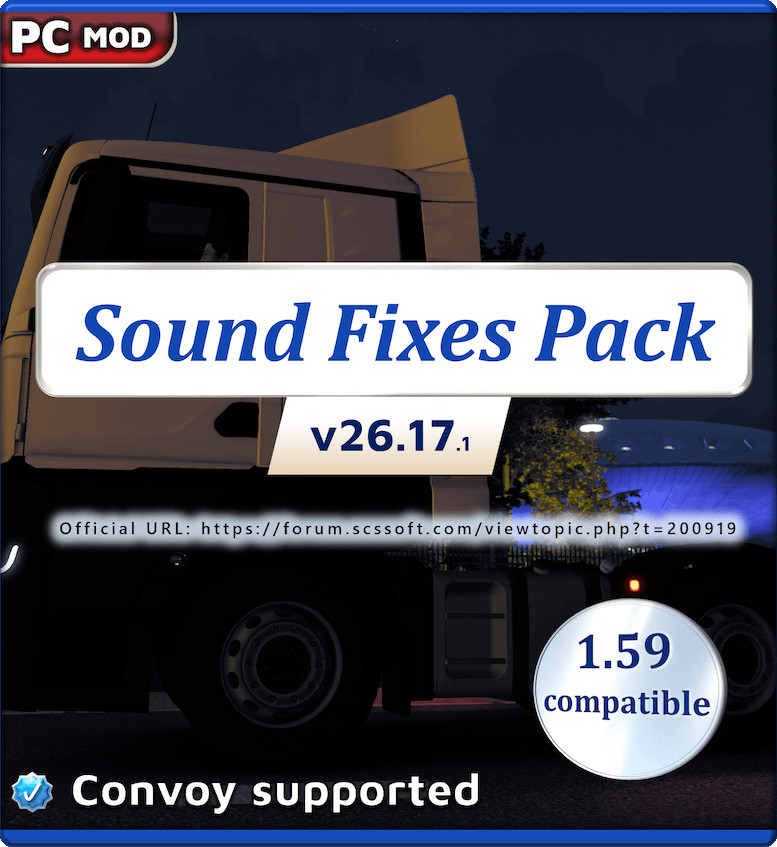 Sound Fixes Pack V26.18.1 Sound Fixes Pack V26.18.1
