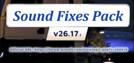 Sound Fixes Pack v26.17.1