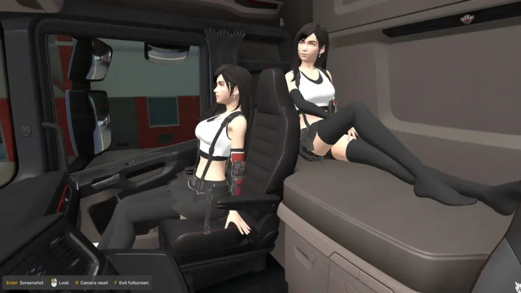 Tifa Lockhart Co Driver v1.0