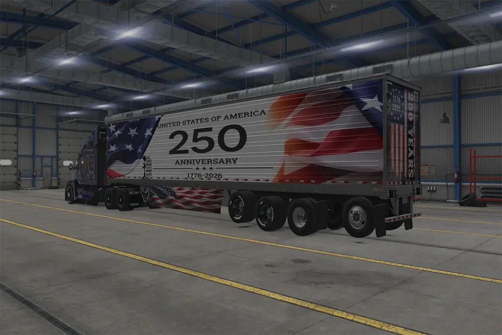 USA 250 Years of Freedom Trailer Skin Pack