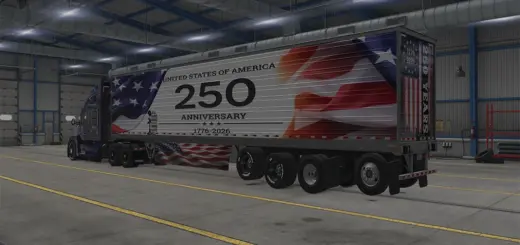 USA 250 Years of Freedom Trailer Skin Pack
