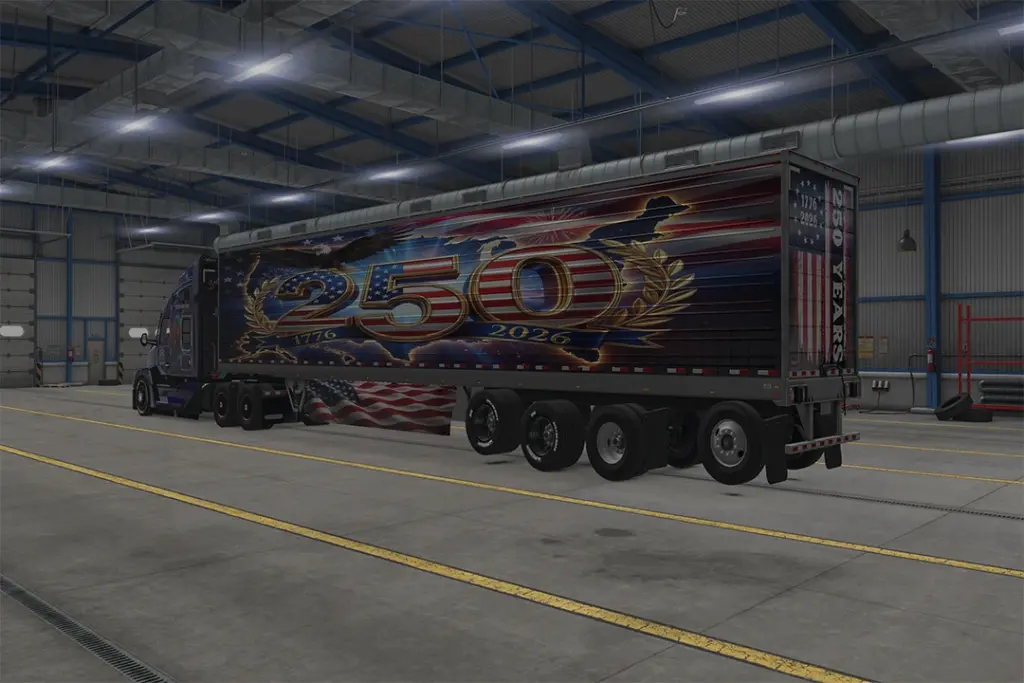 USA 250 Years of Freedom Trailer Skin Pack2