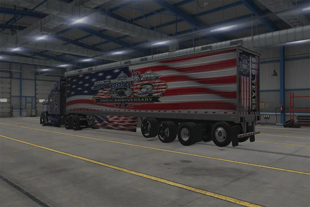 USA 250 Years of Freedom Trailer Skin Pack3