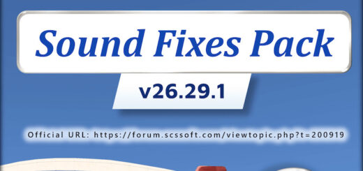 Sound Fixes Pack V26.29.1