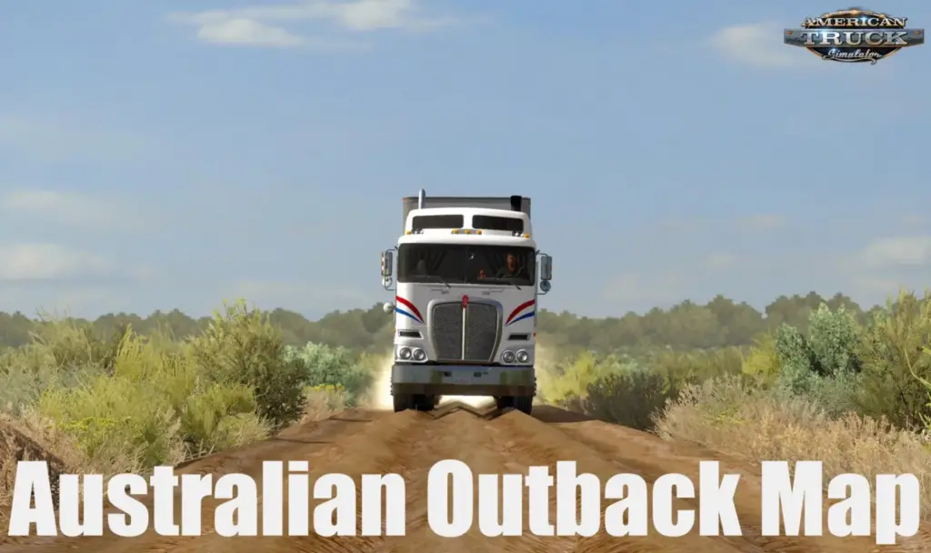 Australian Outback Map