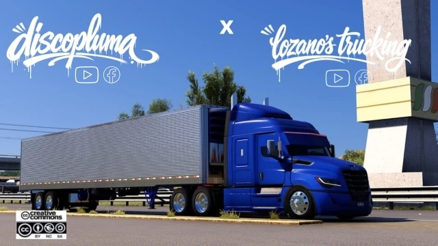 Freightliner Cascadia 2025 Custom Mexa v1.59 Freightliner Cascadia 2025 Custom Mexa v1.59