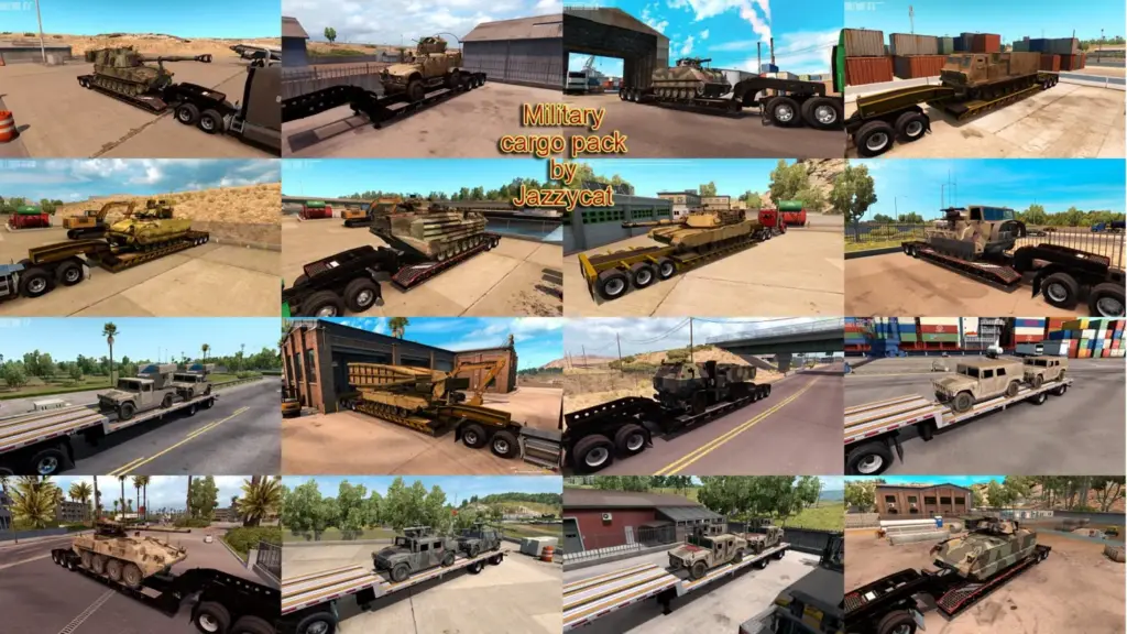 Military Cargo Pack by Jazzycat v1.6.2 Military Cargo Pack by Jazzycat v1.6.2