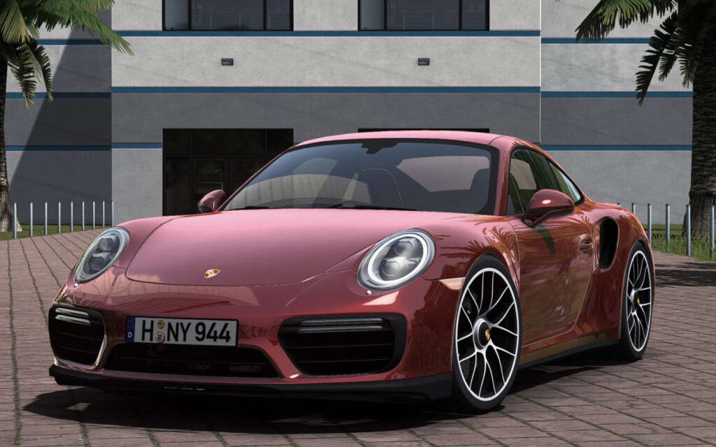 Porsche 991.2 911 Turbo S 2016 V2.5 1.59