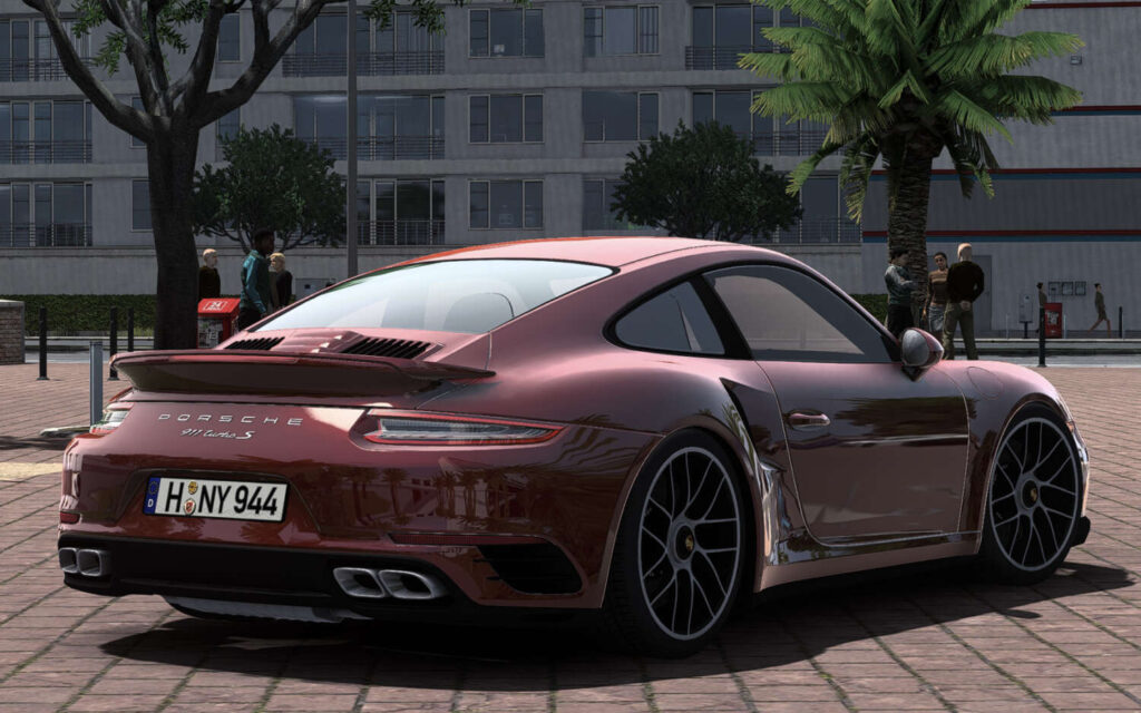 Porsche 991.2 911 Turbo S 2016 V2.5 1.592