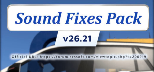 Sound Fixes Pack v26.21