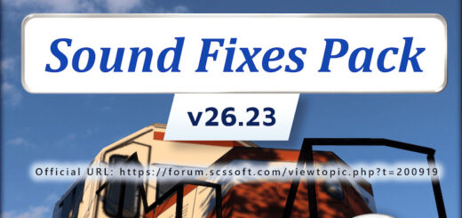 Sound Fixes Pack v26.23