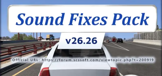 Sound Fixes Pack v26.26