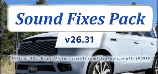 Sound Fixes Pack v26.31.1