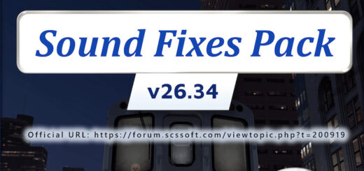 Sound Fixes Pack v26.34