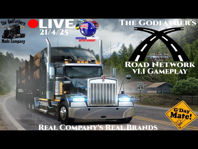 The Godfather’s ATS Road Network Pack v1.5