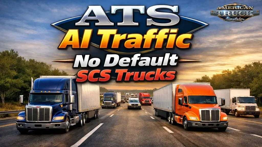 AI Traffic No Default SCS Trucks V1.2 AI Traffic No Default SCS Trucks V1.2