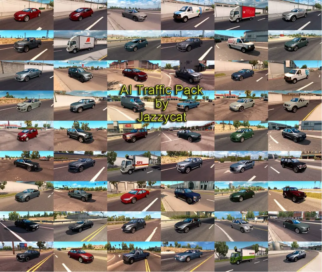 AI Traffic Pack by Jazzycat v16.6.8
