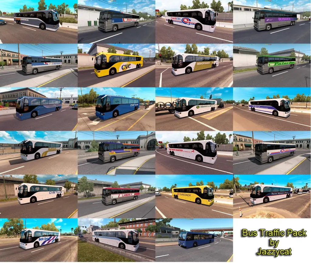 Bus Traffic Pack by Jazzycat v1.4.25