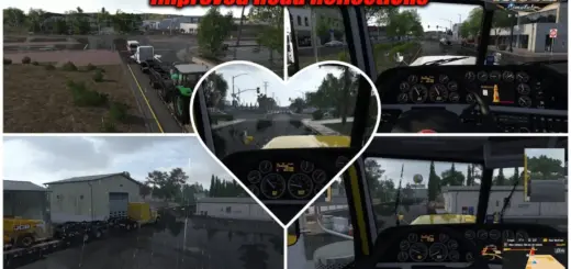 Improved Road Reflections