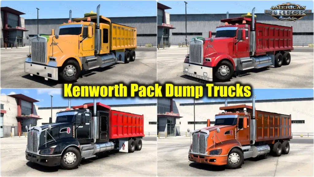 Kenworth Pack Dump Trucks